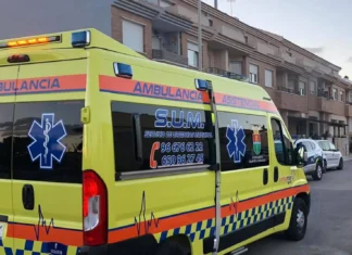 Motorista herido muy grave en un accidente en una concentración de motos en Santiago de la Ribera